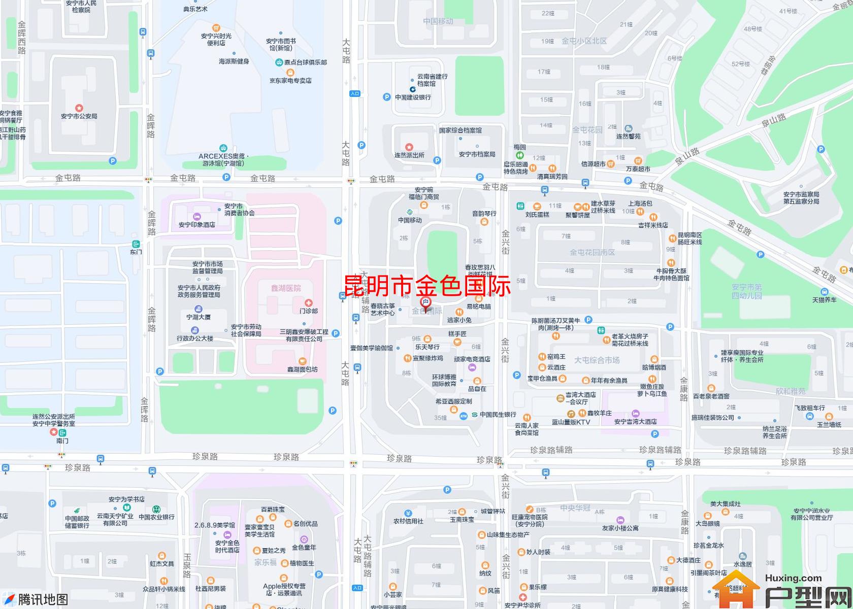 金色国际小区 - 户型网