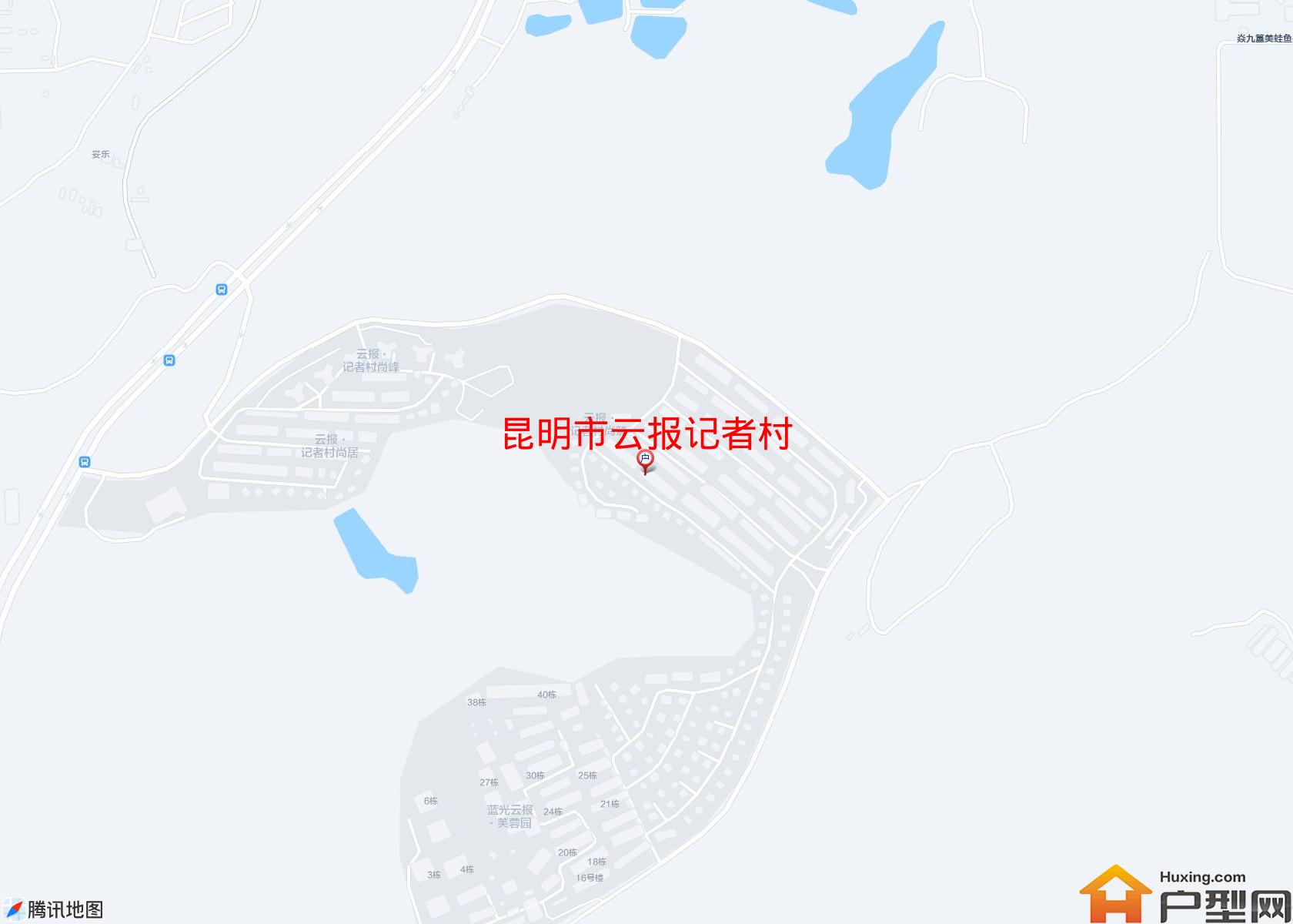 云报记者村小区 - 户型网