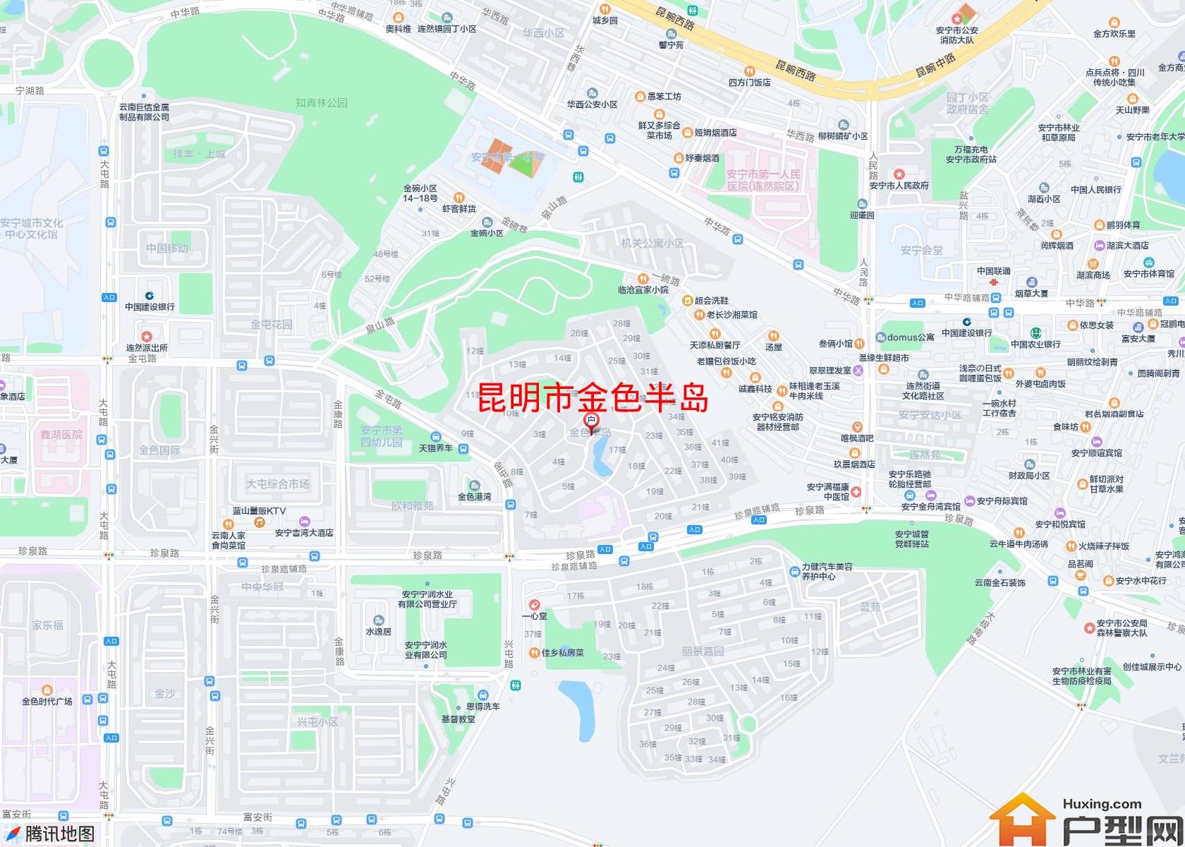 金色半岛小区 - 户型网