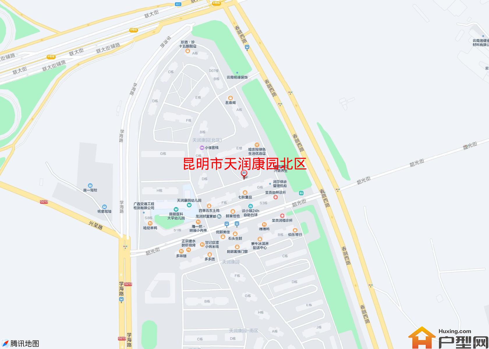 天润康园北区小区 - 户型网