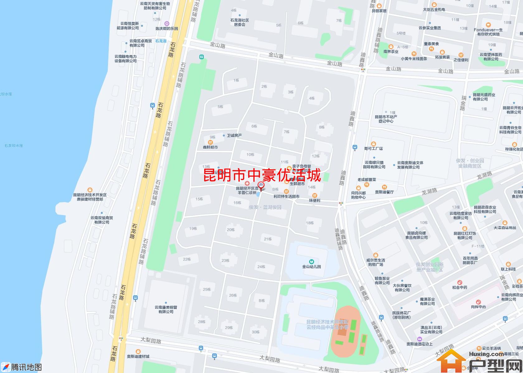 中豪优活城小区 - 户型网