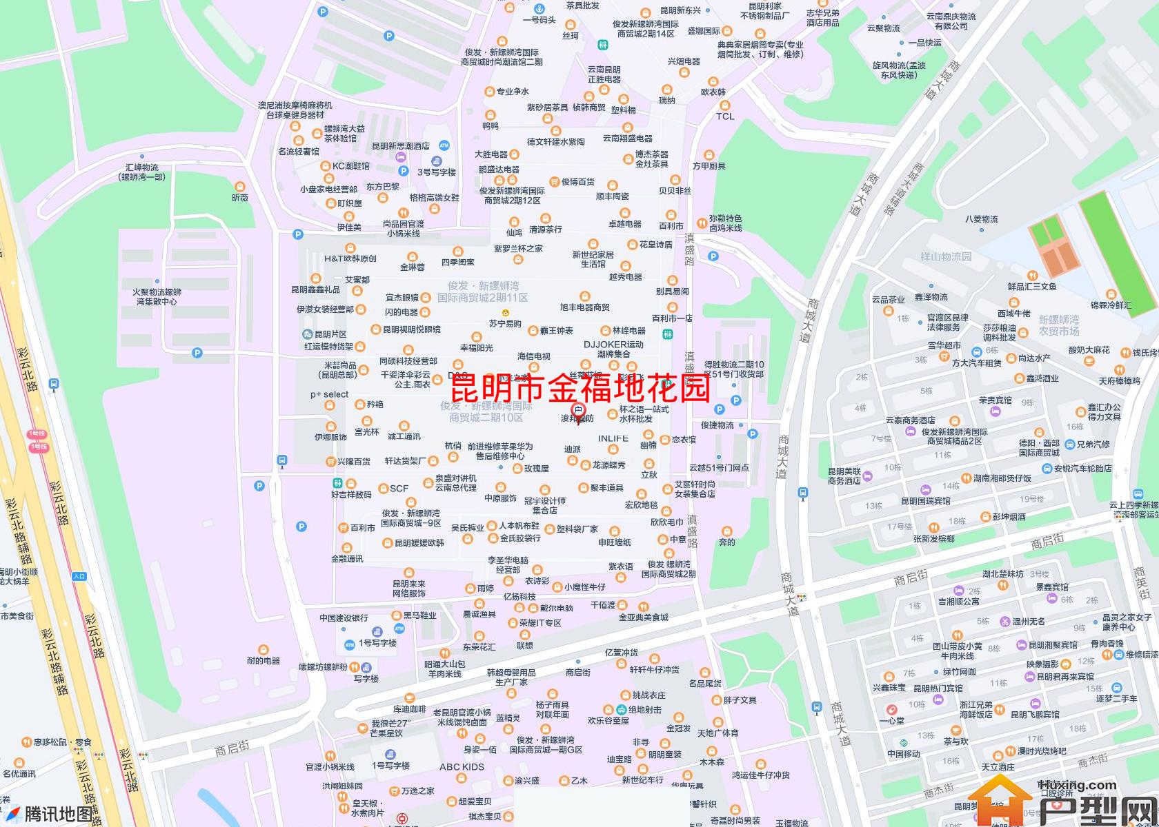 金福地花园小区 - 户型网