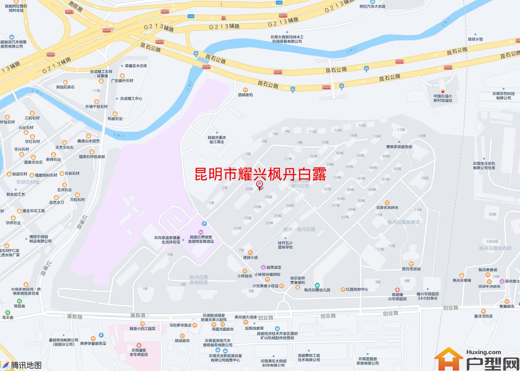 耀兴枫丹白露小区 - 户型网