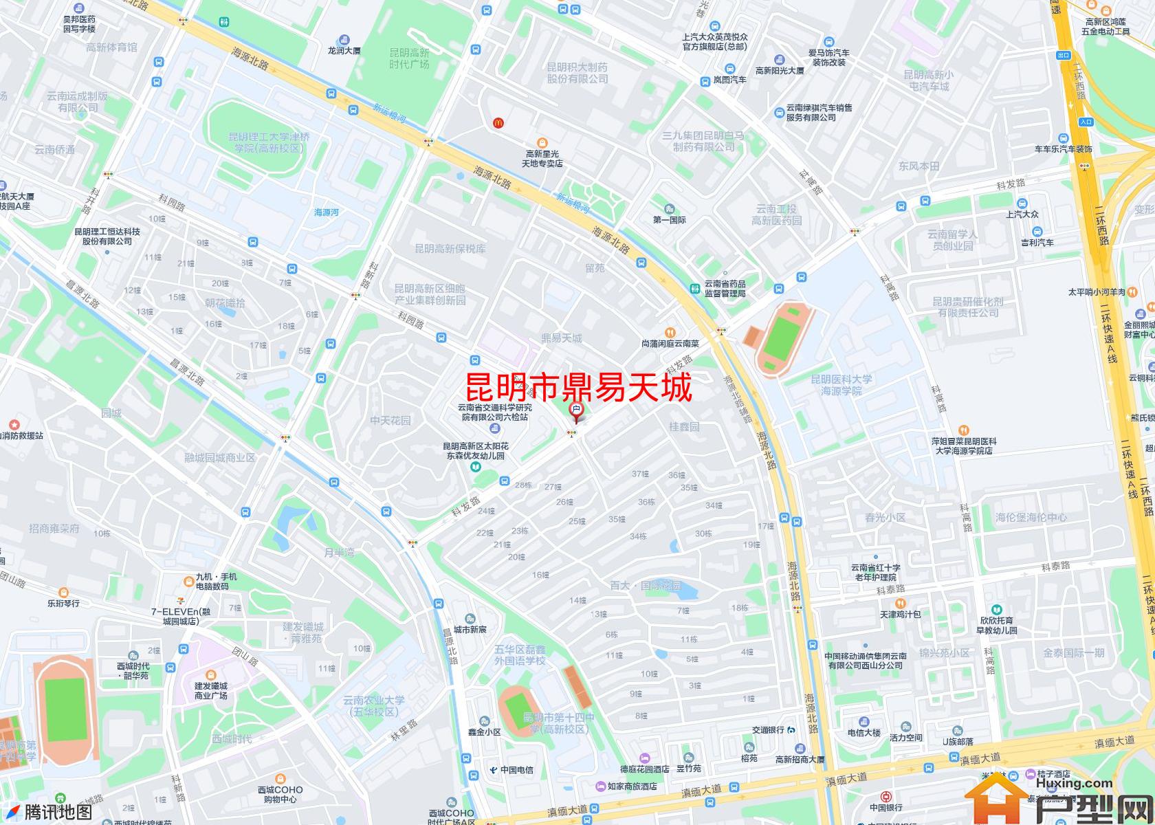 鼎易天城小区 - 户型网