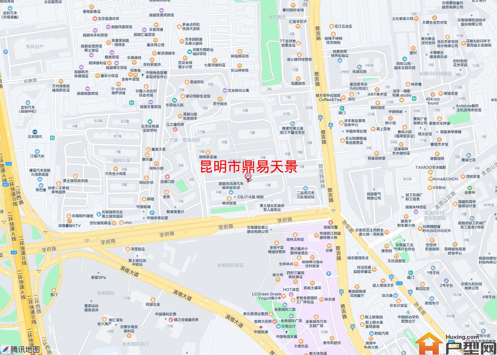 鼎易天景小区 - 户型网