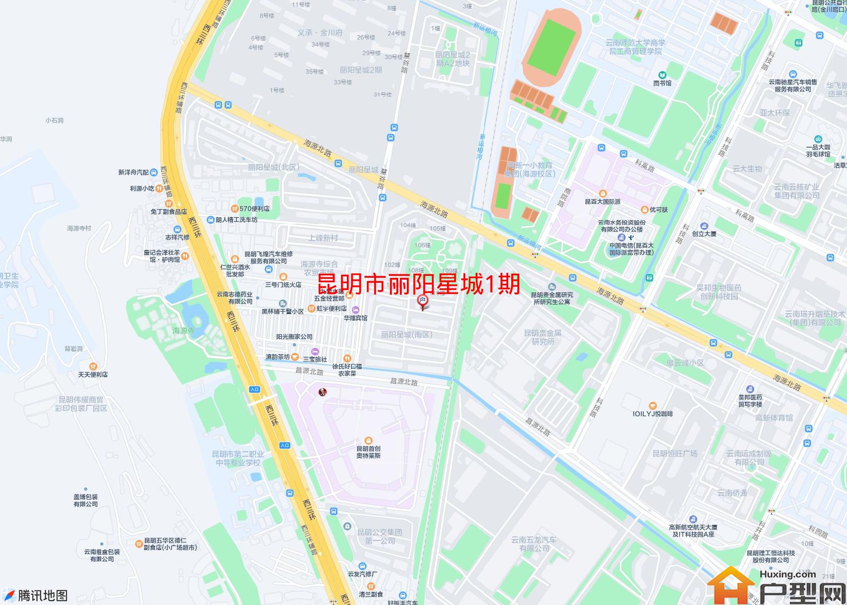 丽阳星城1期小区 - 户型网