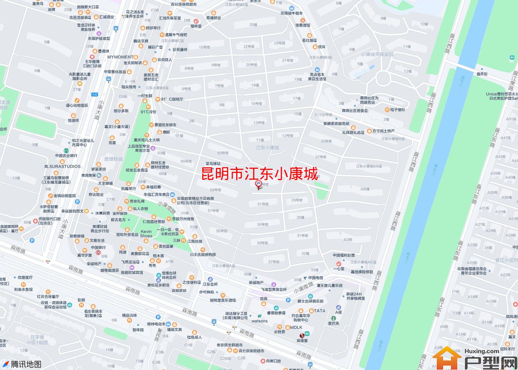 江东小康城小区 - 户型网