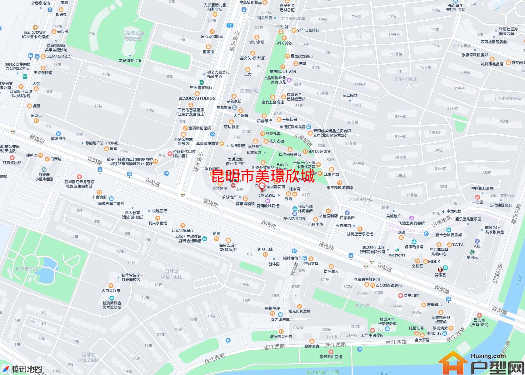 美璟欣城小区 - 户型网