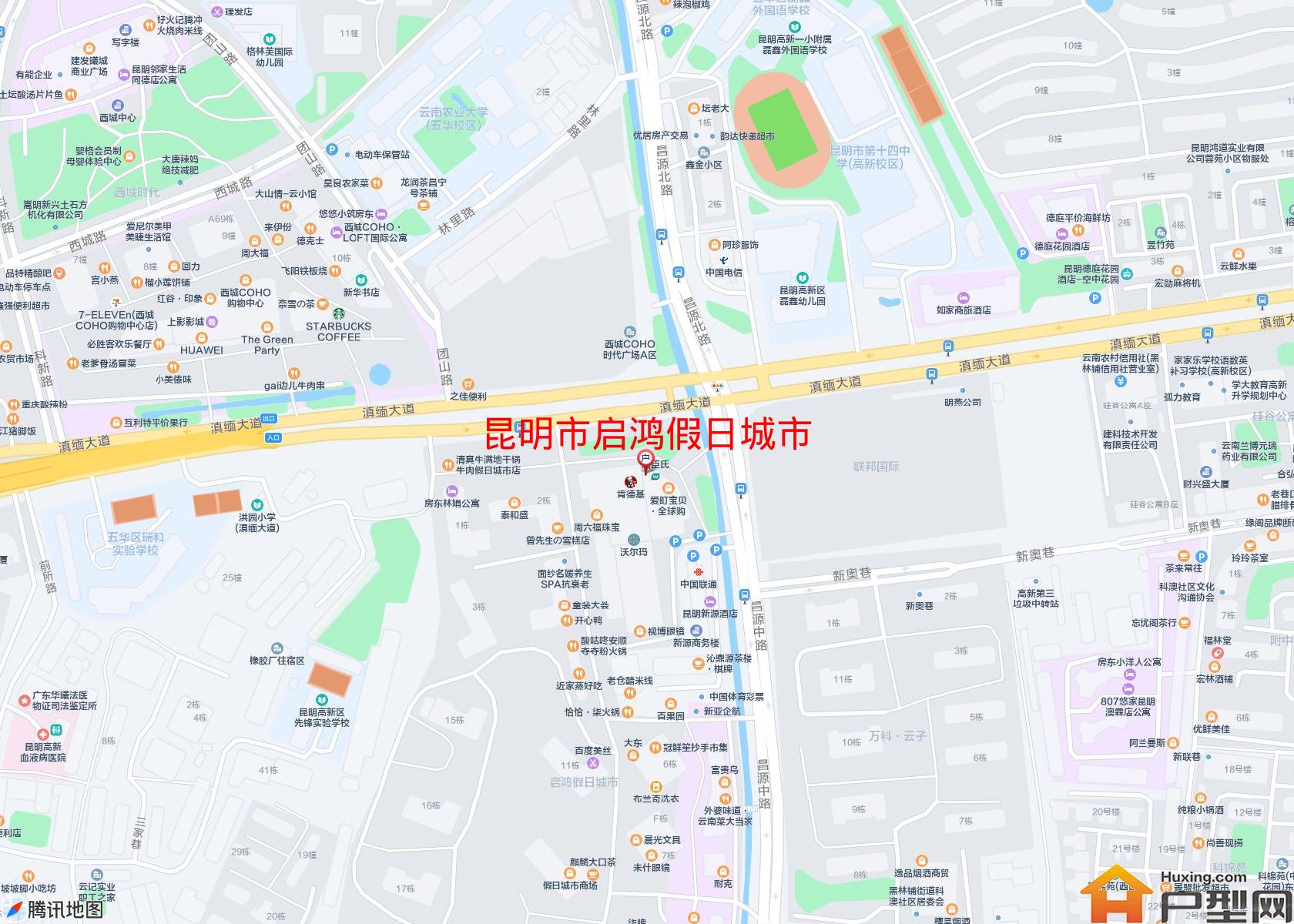 启鸿假日城市小区 - 户型网 启鸿假日城市小区 - 户型网