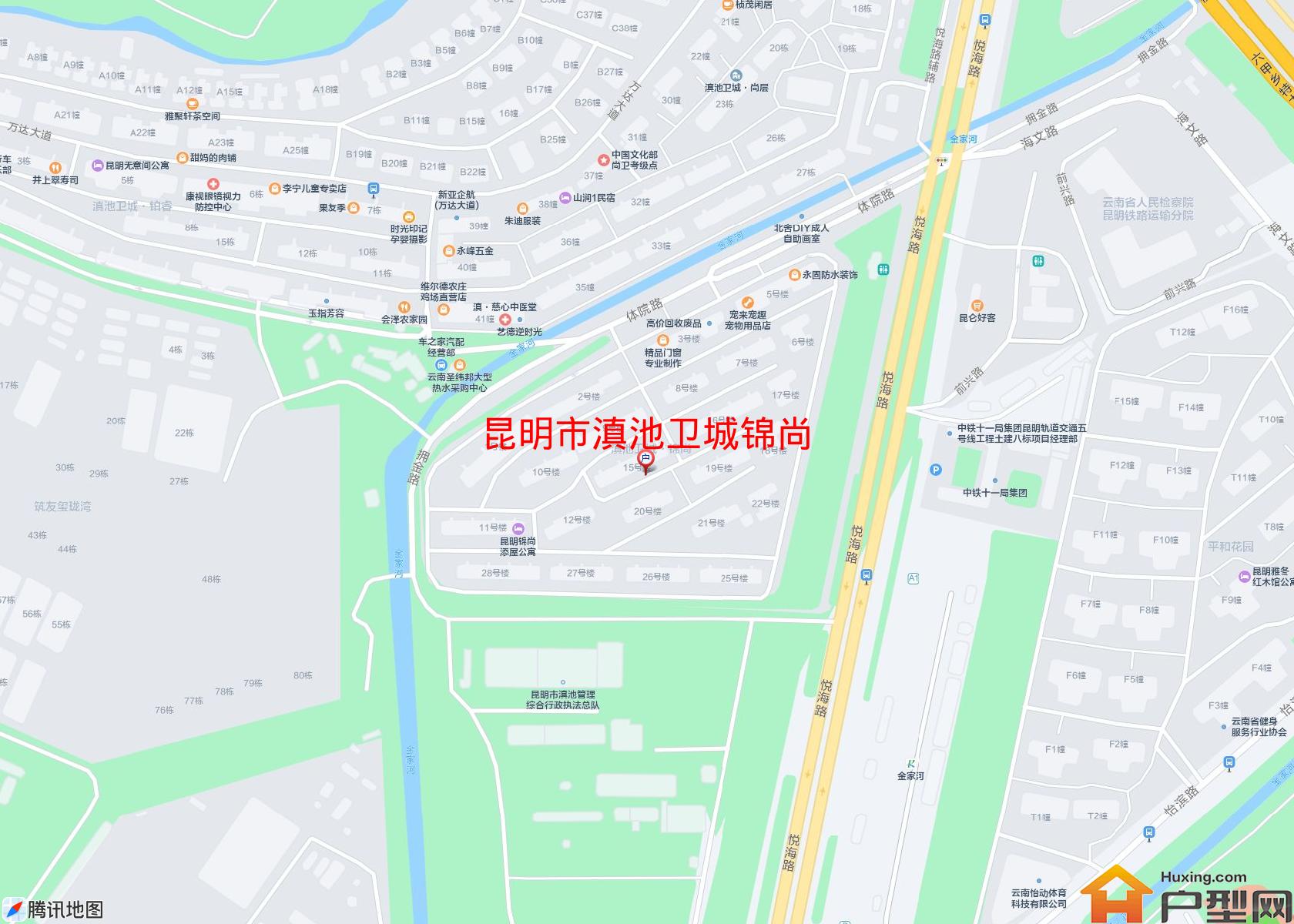 滇池卫城锦尚小区 - 户型网