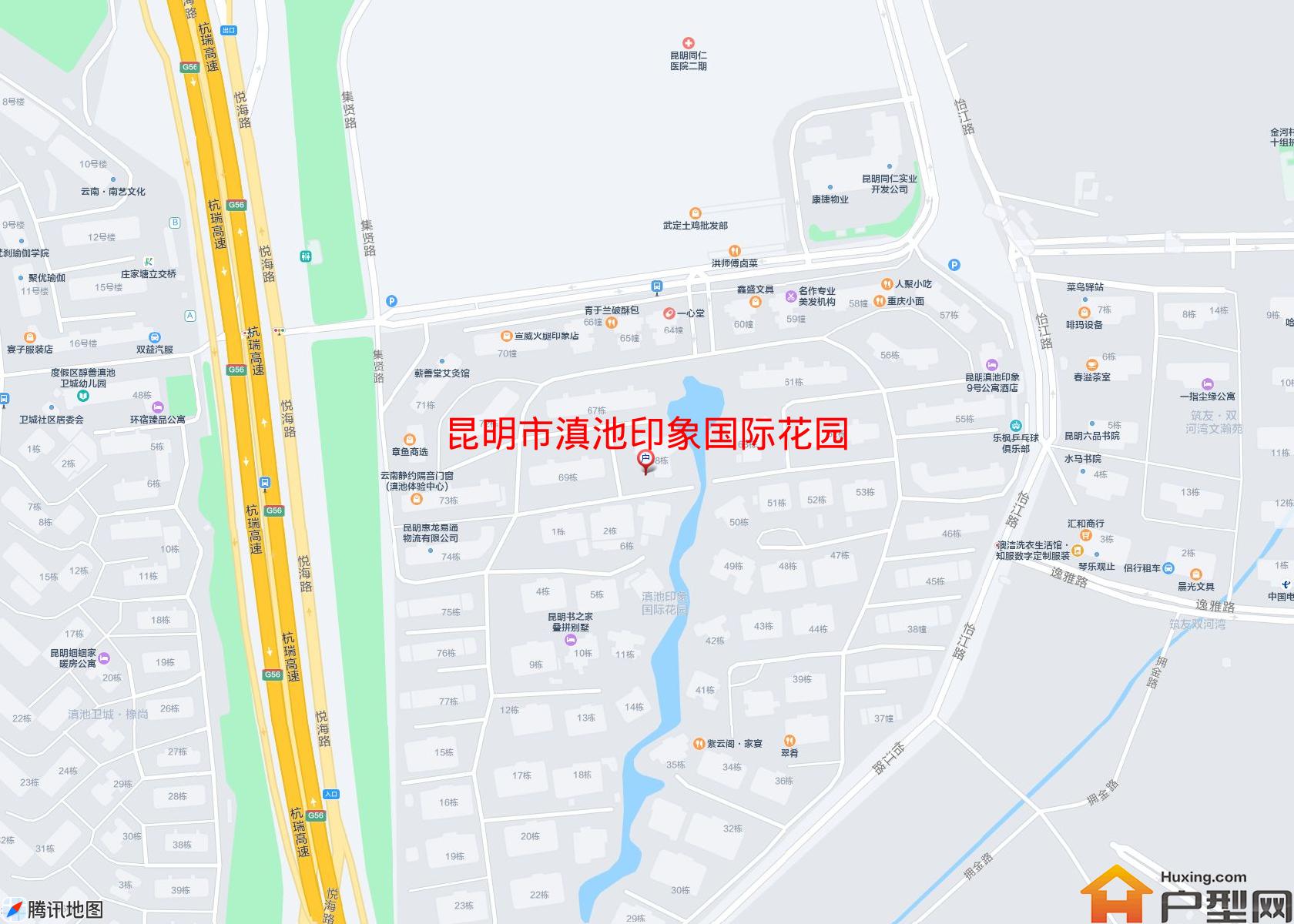 滇池印象国际花园小区 - 户型网