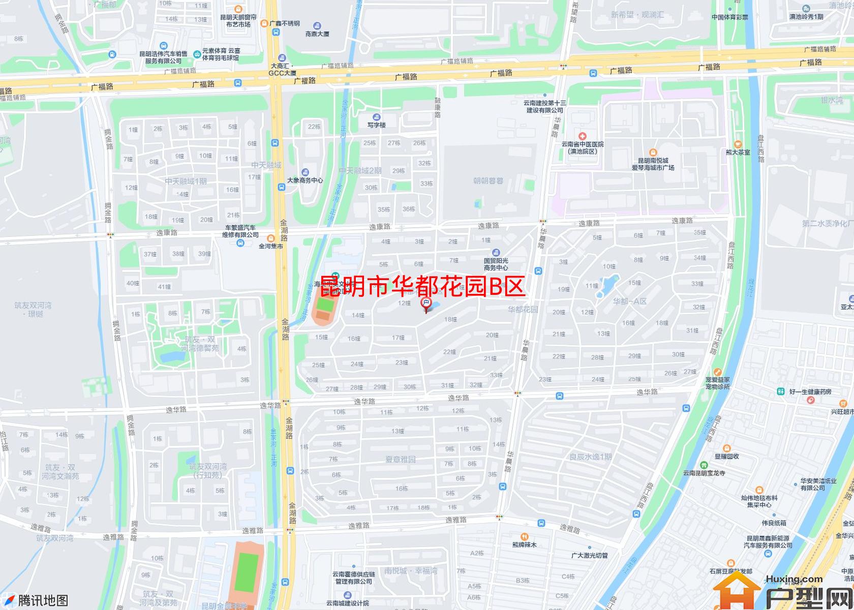 华都花园B区小区 - 户型网 华都花园B区小区 - 户型网