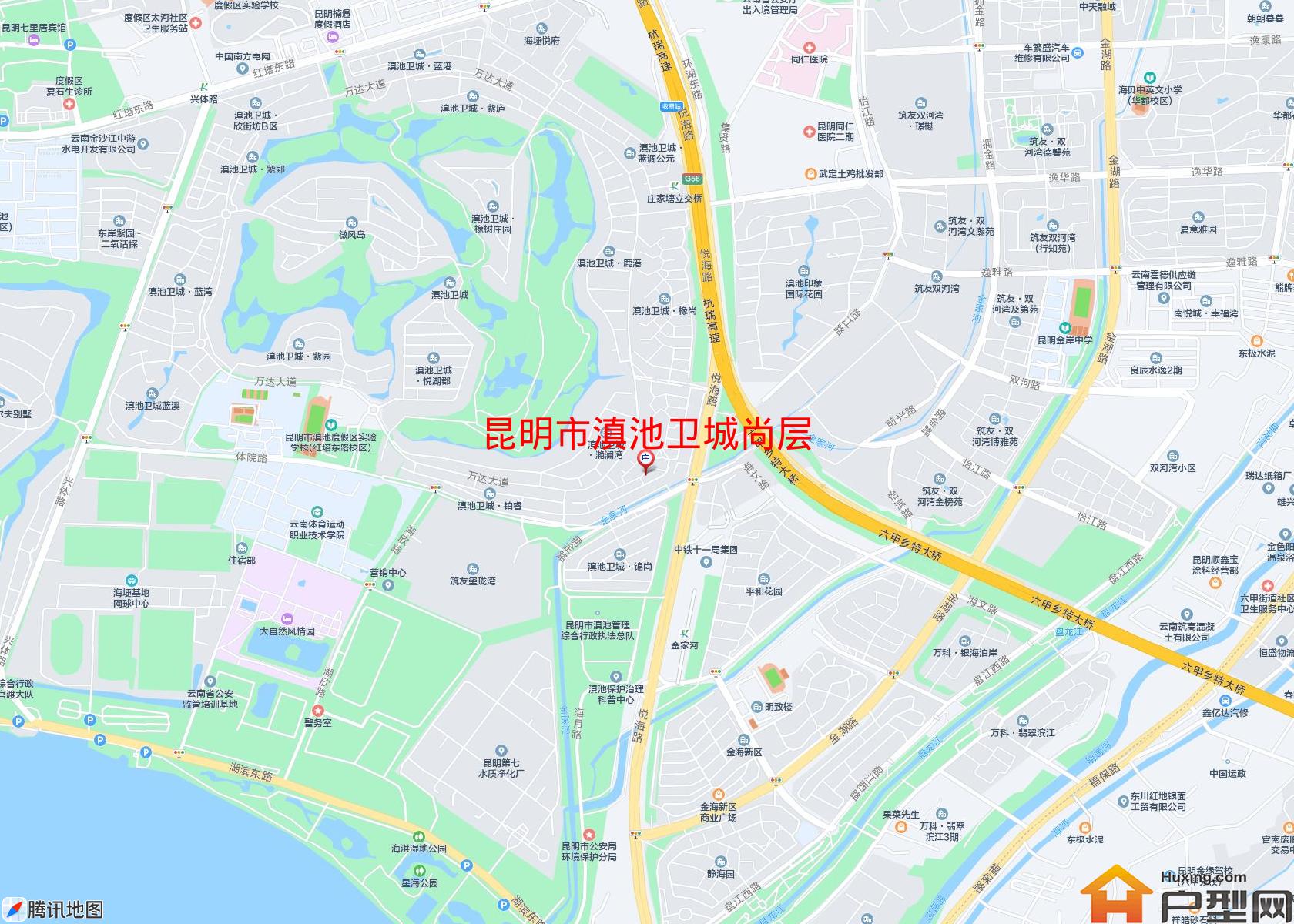 滇池卫城尚层小区 - 户型网