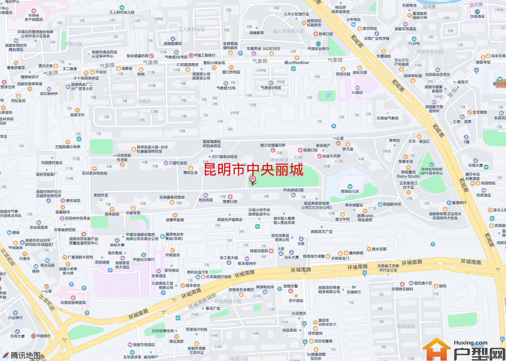 中央丽城小区 - 户型网
