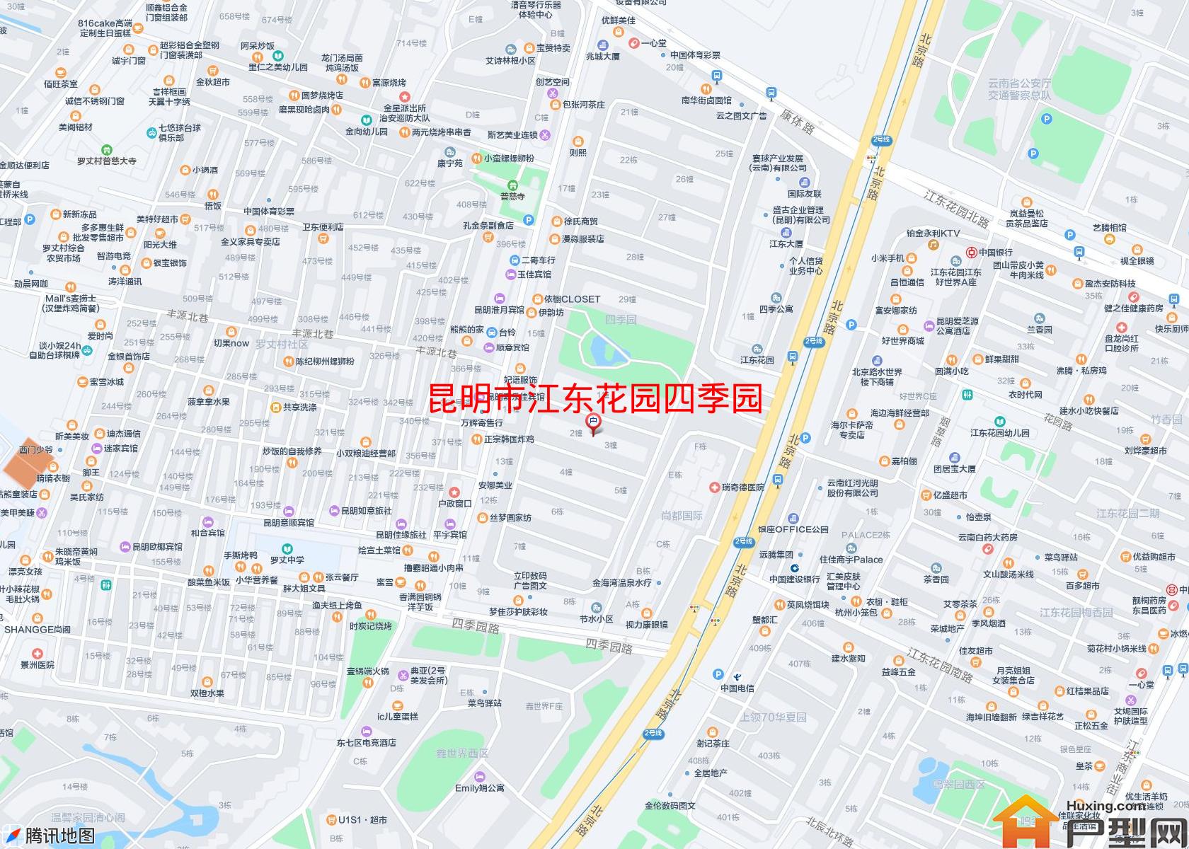 江东花园四季园小区 - 户型网