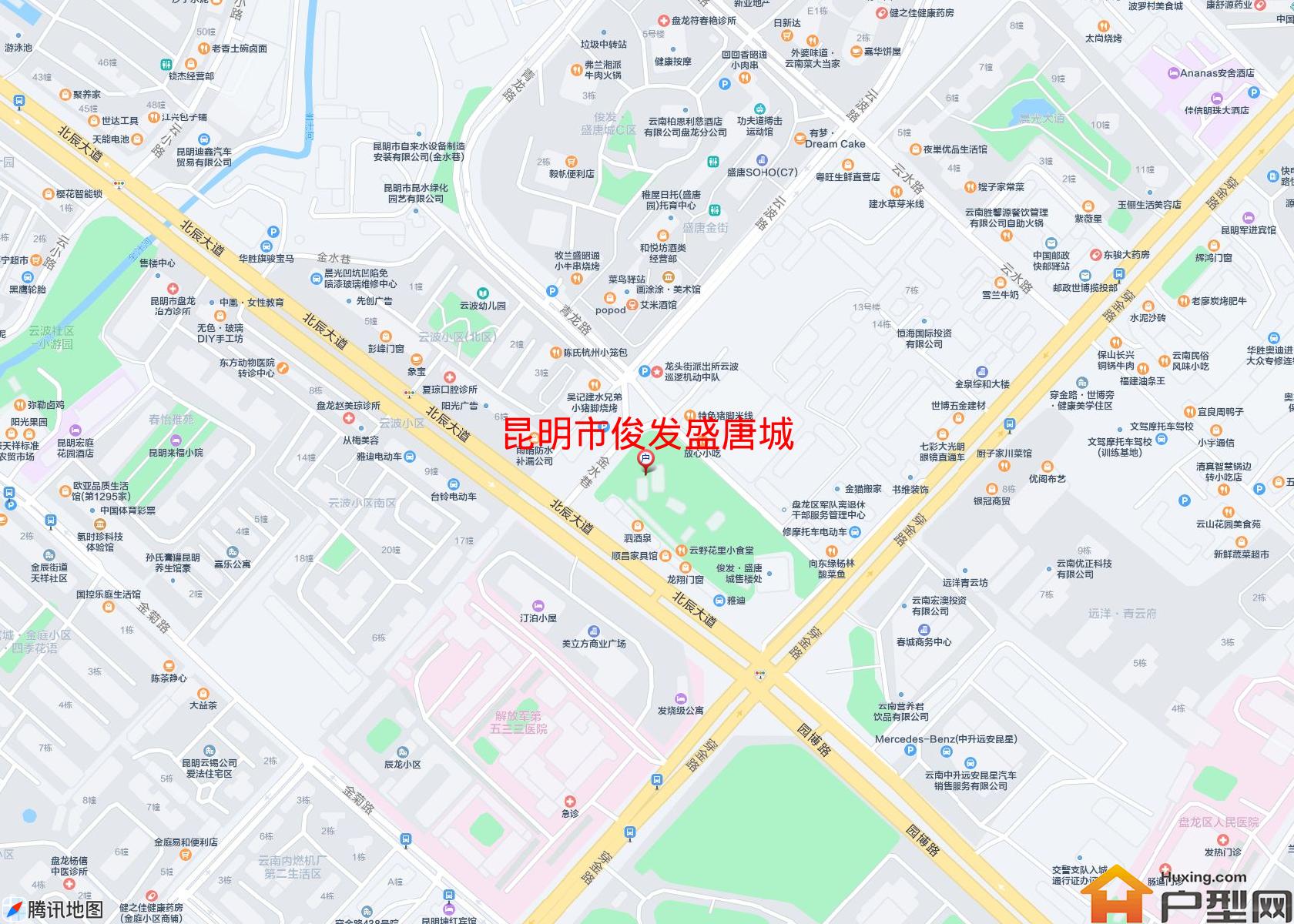 俊发盛唐城小区 - 户型网
