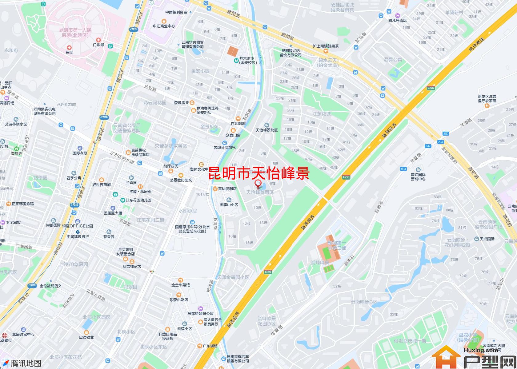 天怡峰景小区 - 户型网