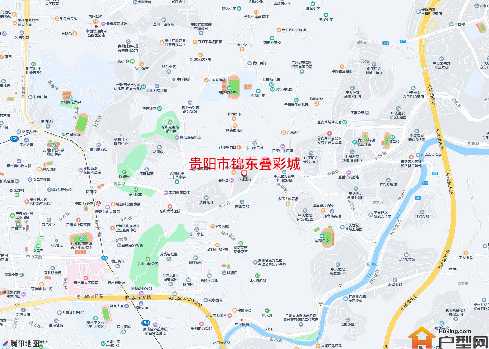 锦东叠彩城小区 - 户型网