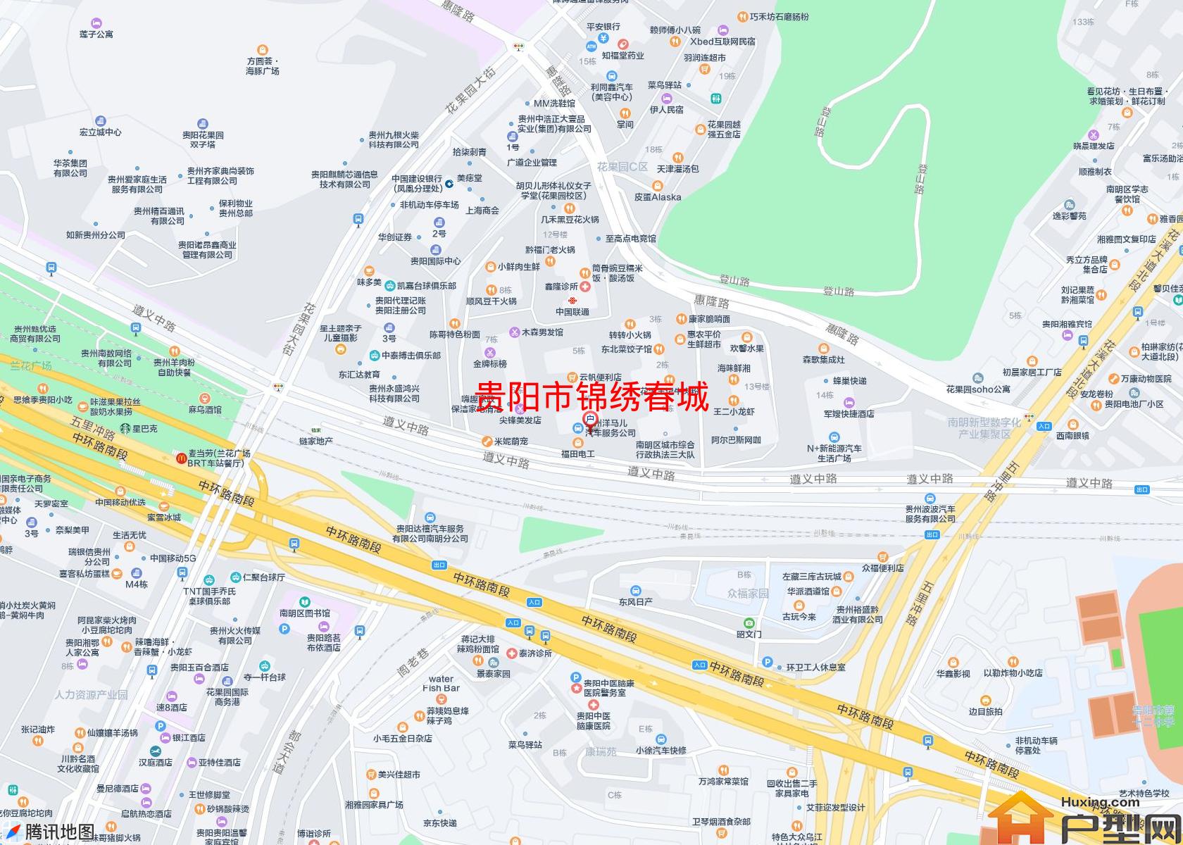锦绣春城小区 - 户型网