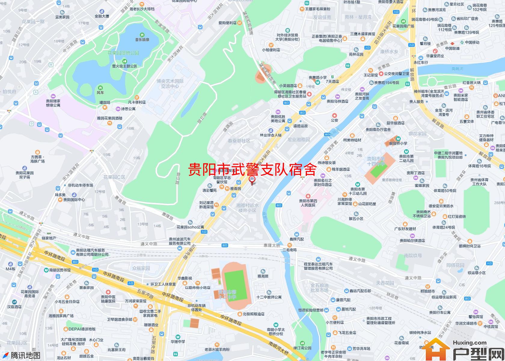 武警支队宿舍小区 - 户型网