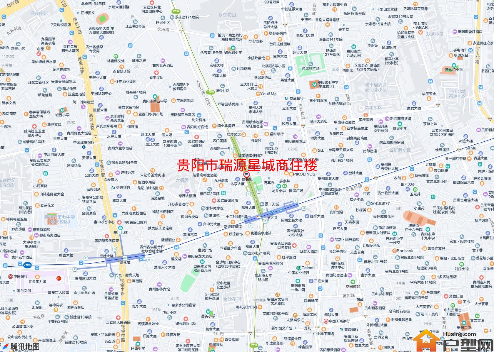 瑞源星城商住楼小区 - 户型网
