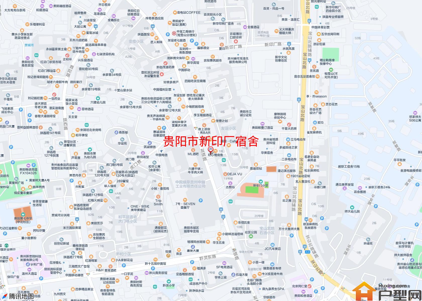 新印厂宿舍小区 - 户型网