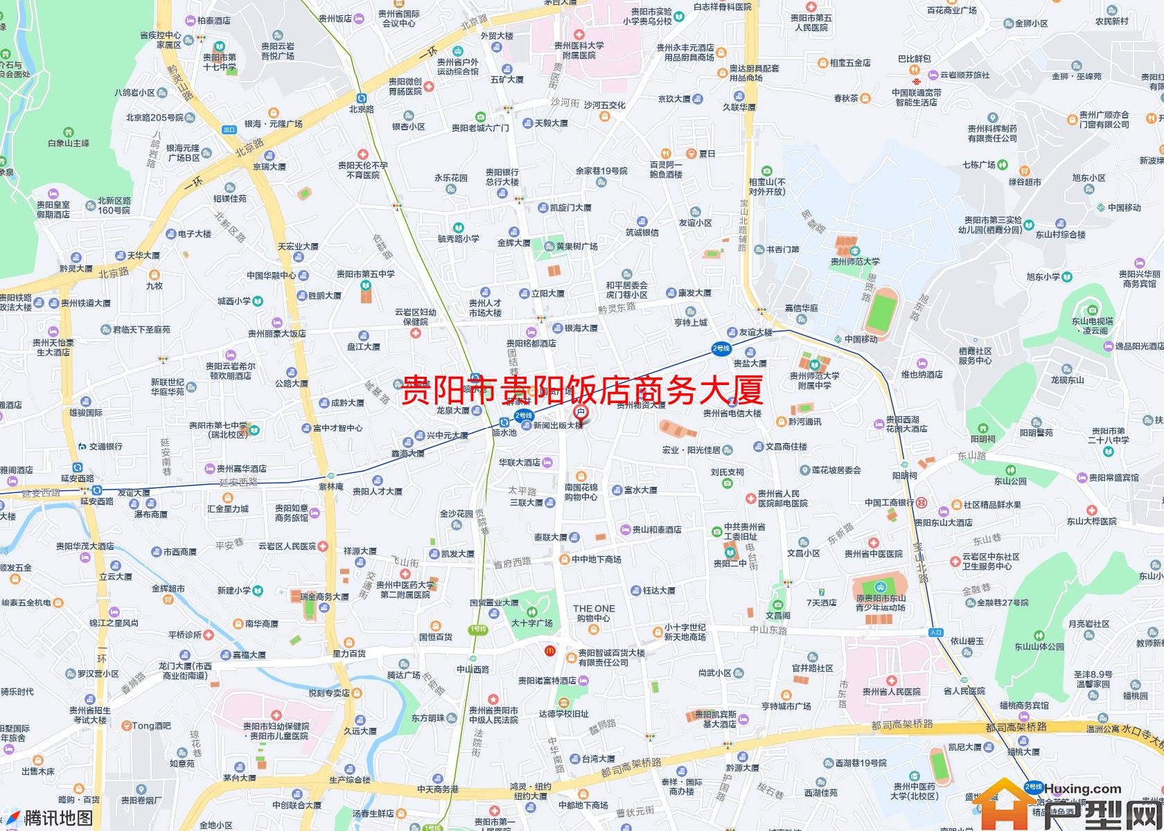 贵阳饭店商务大厦小区 - 户型网