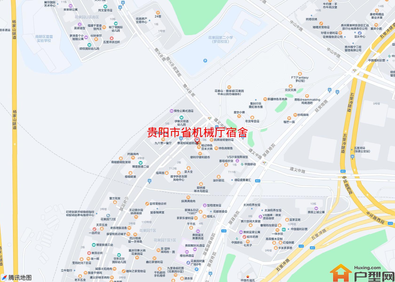 省机械厅宿舍小区 - 户型网