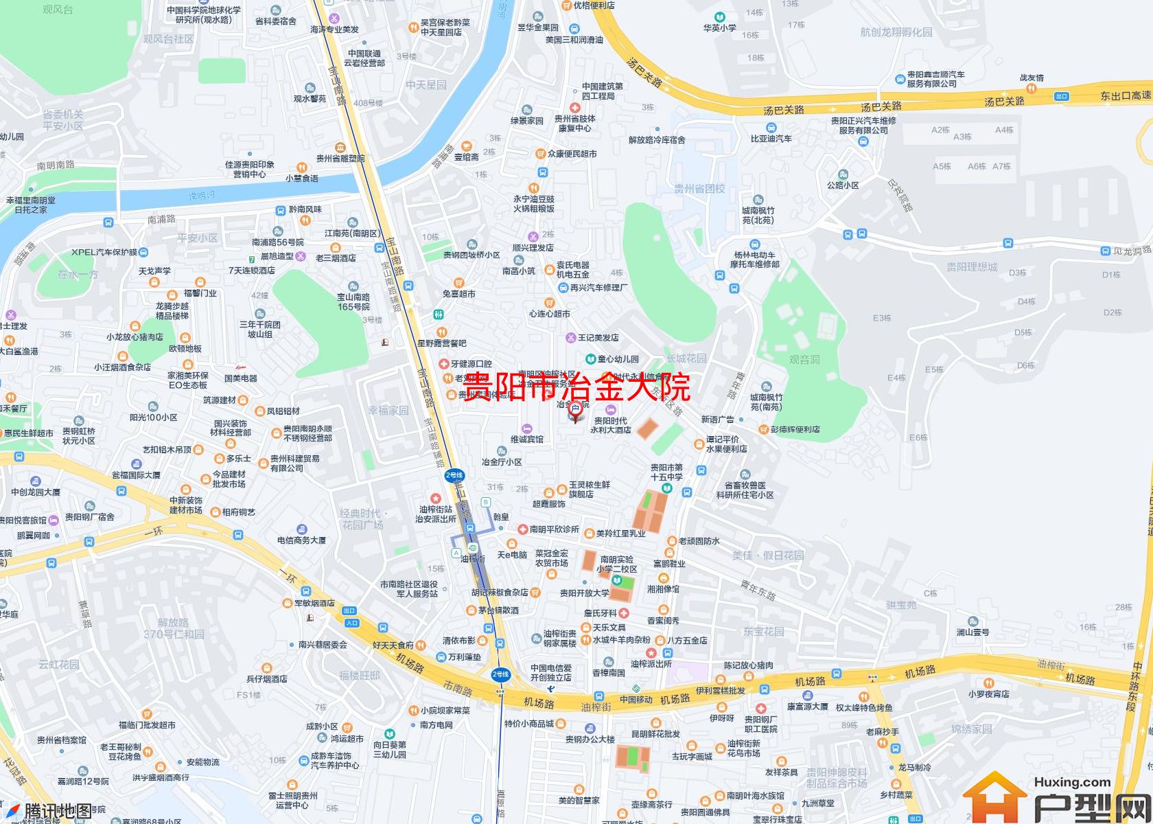 冶金大院小区 - 户型网