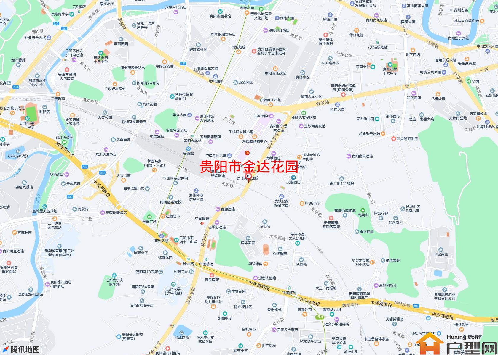 金达花园小区 - 户型网