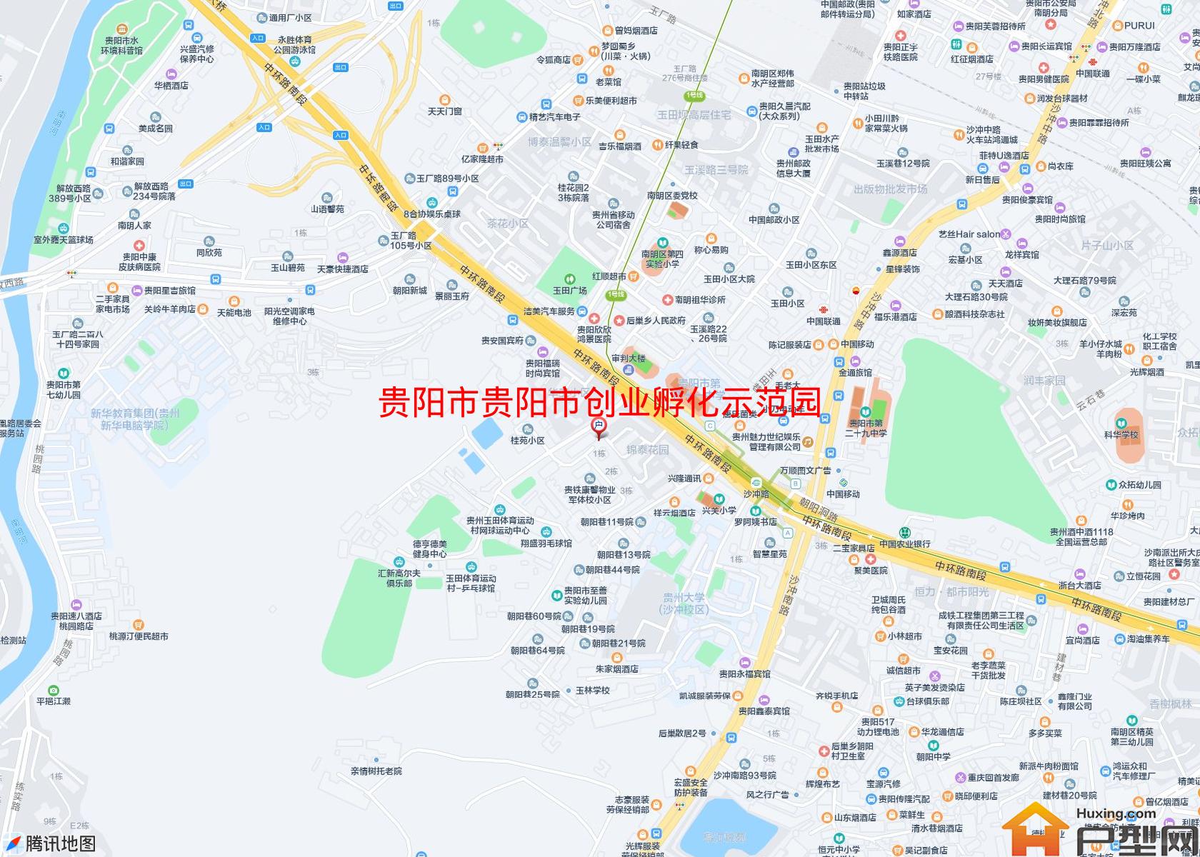 贵阳市创业孵化示范园(朝阳巷)小区 - 户型网
