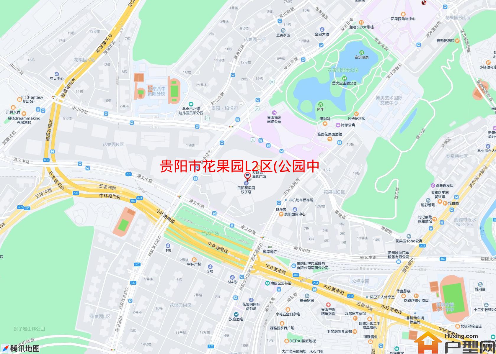 花果园L2区(公园中路)小区 - 户型网