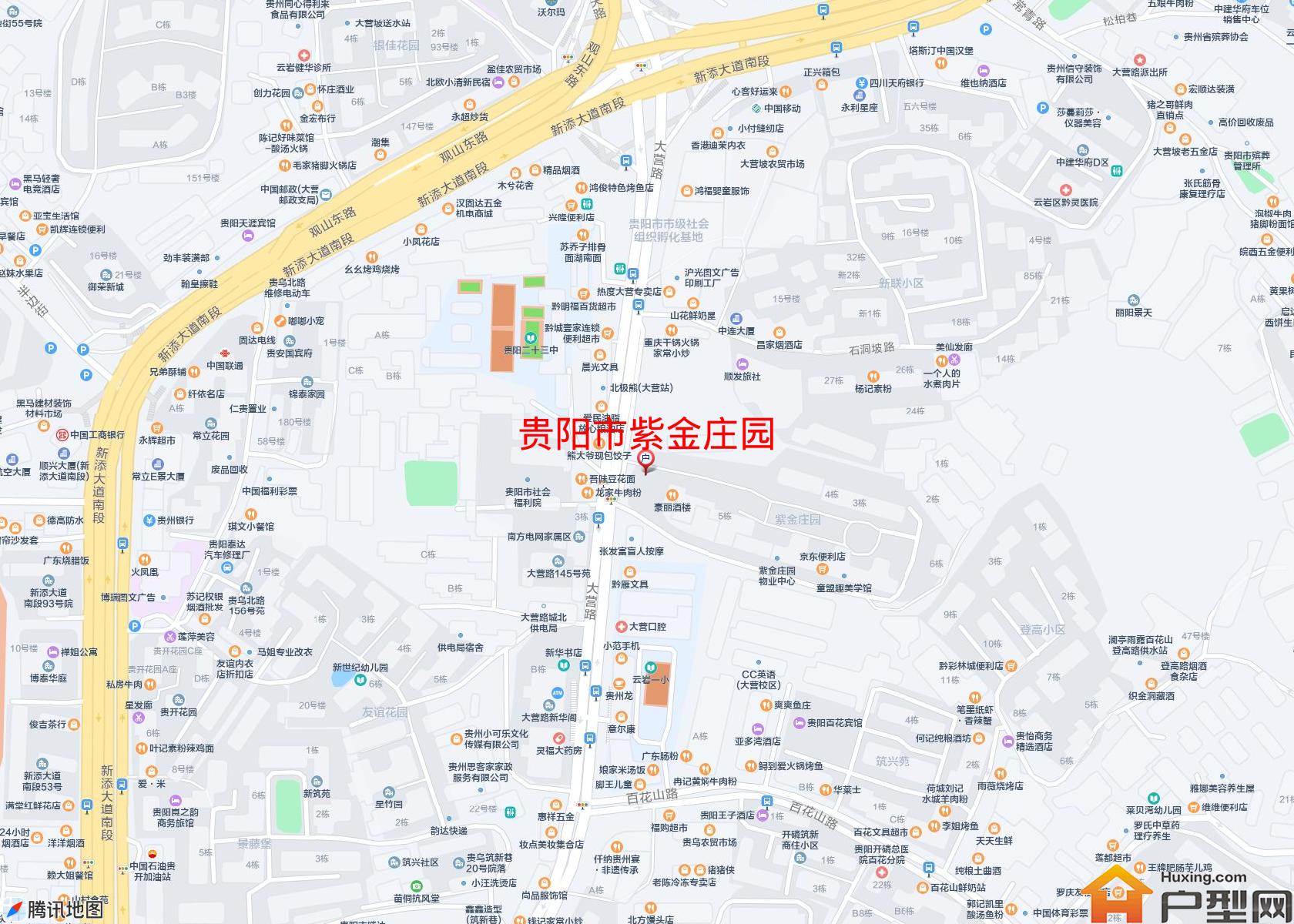 紫金庄园小区 - 户型网