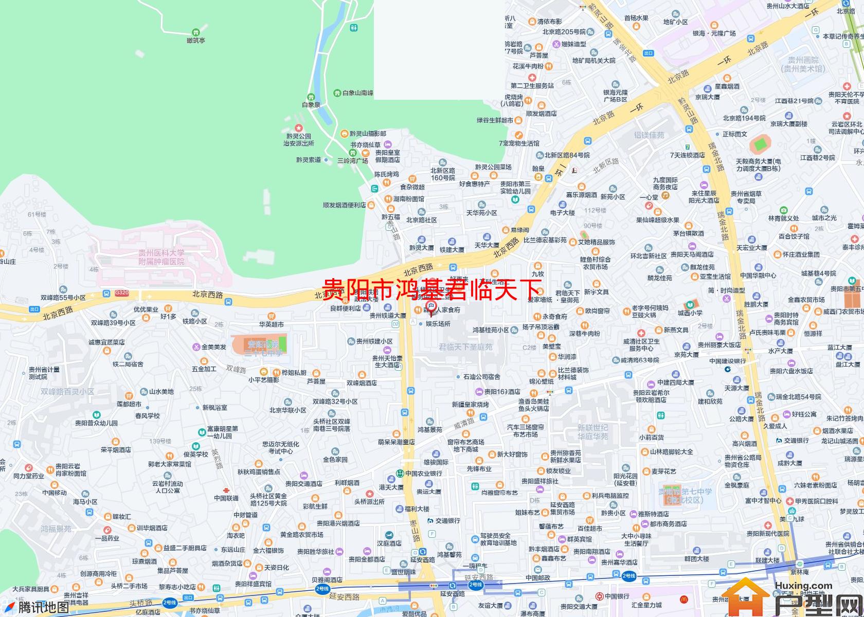 鸿基君临天下小区 - 户型网