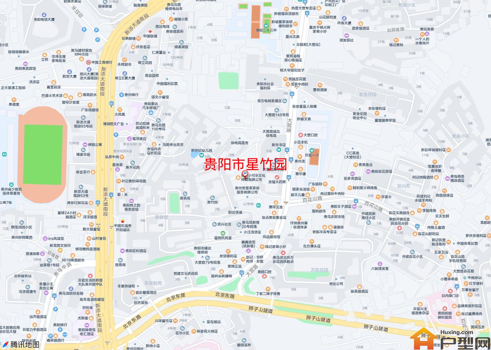 星竹园小区 - 户型网
