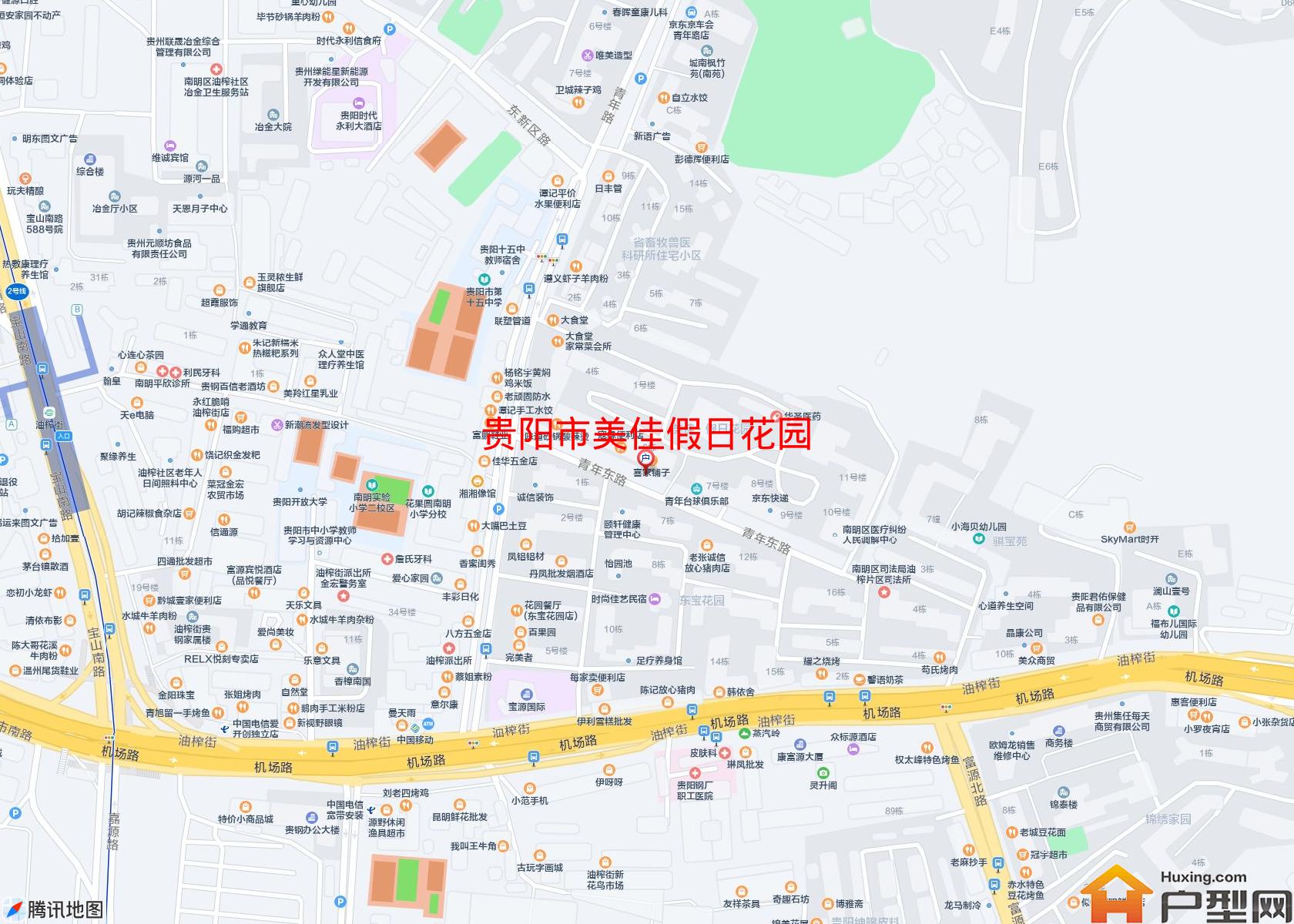 美佳假日花园小区 - 户型网