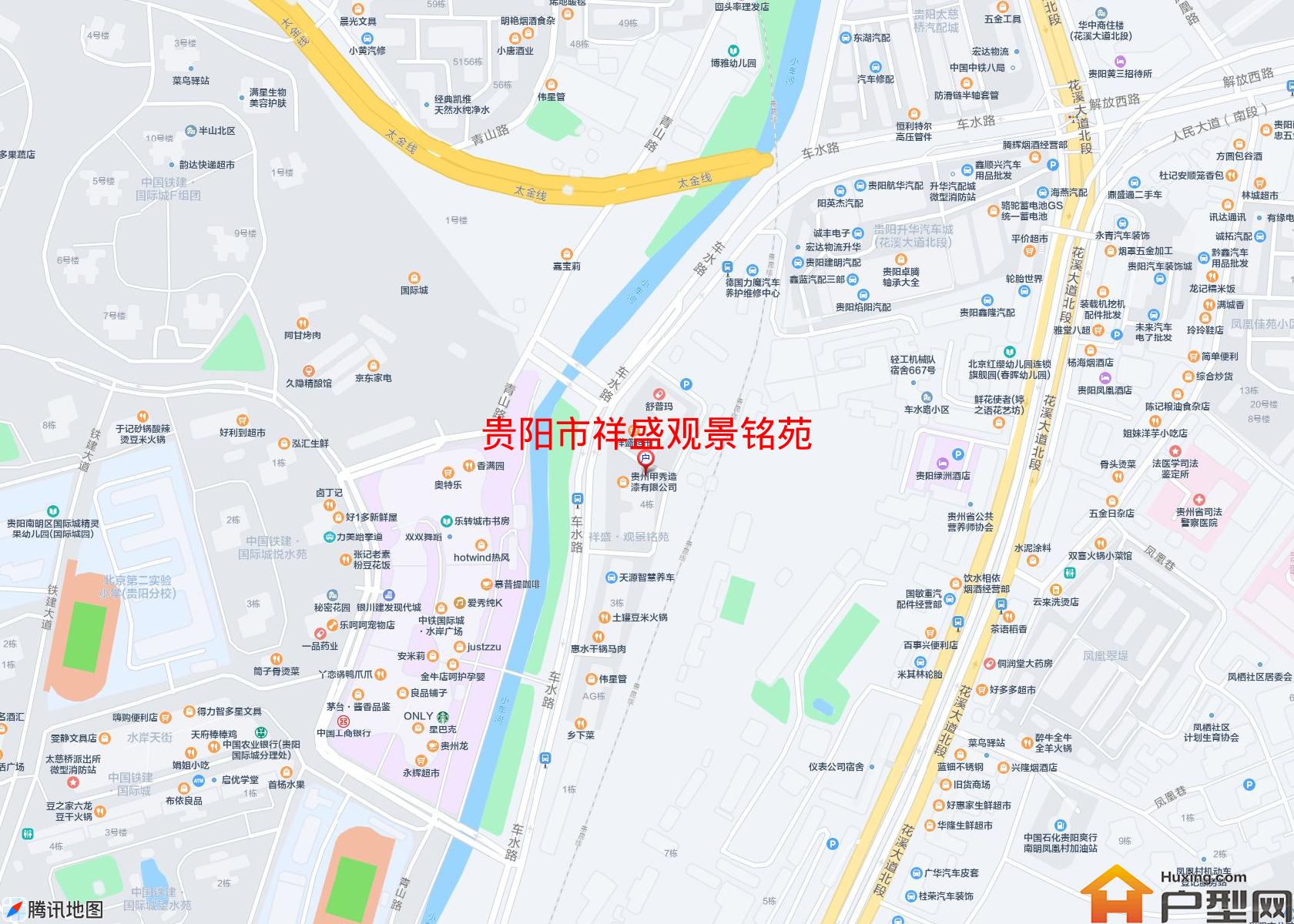 祥盛观景铭苑小区 - 户型网