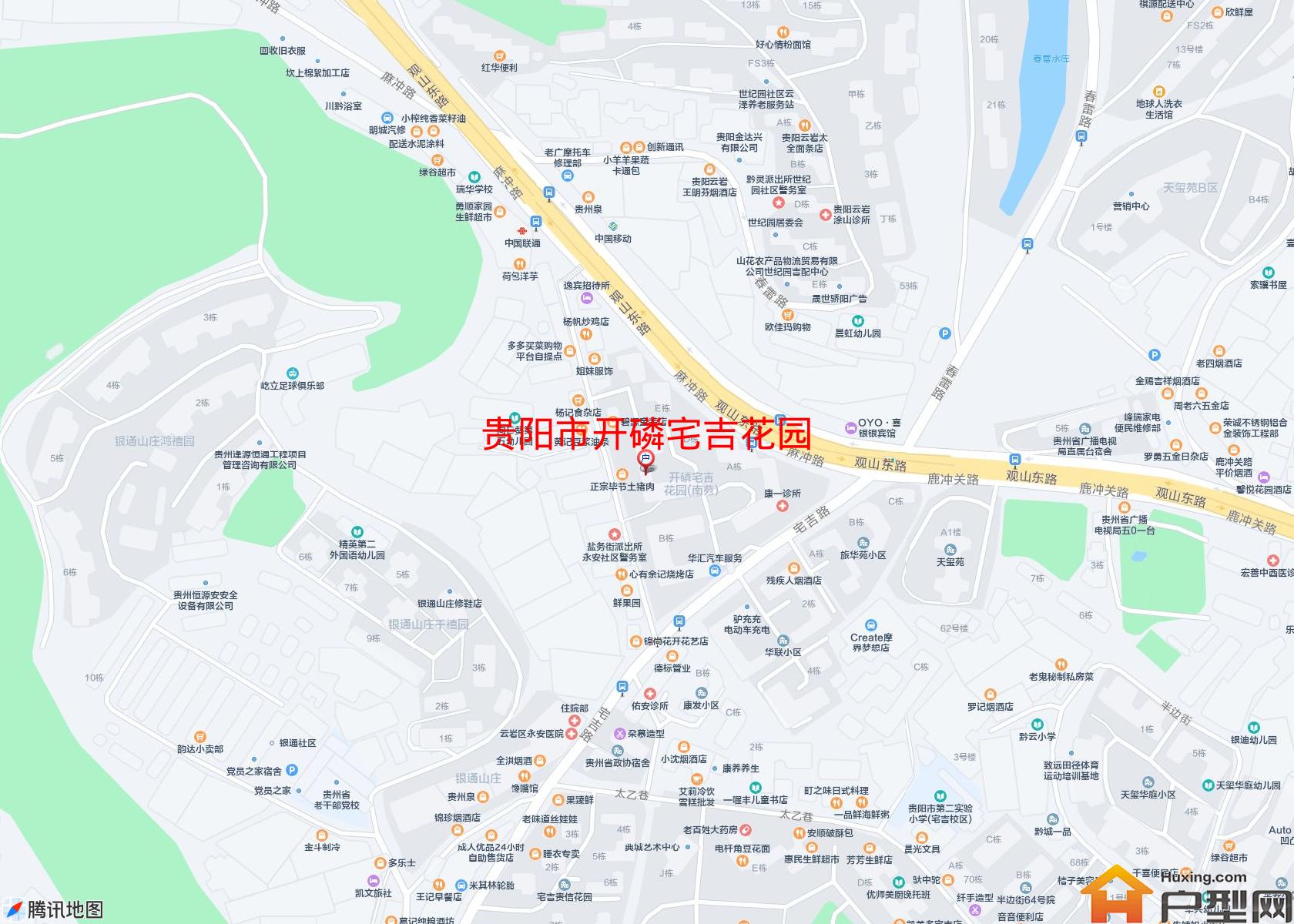 开磷宅吉花园小区 - 户型网