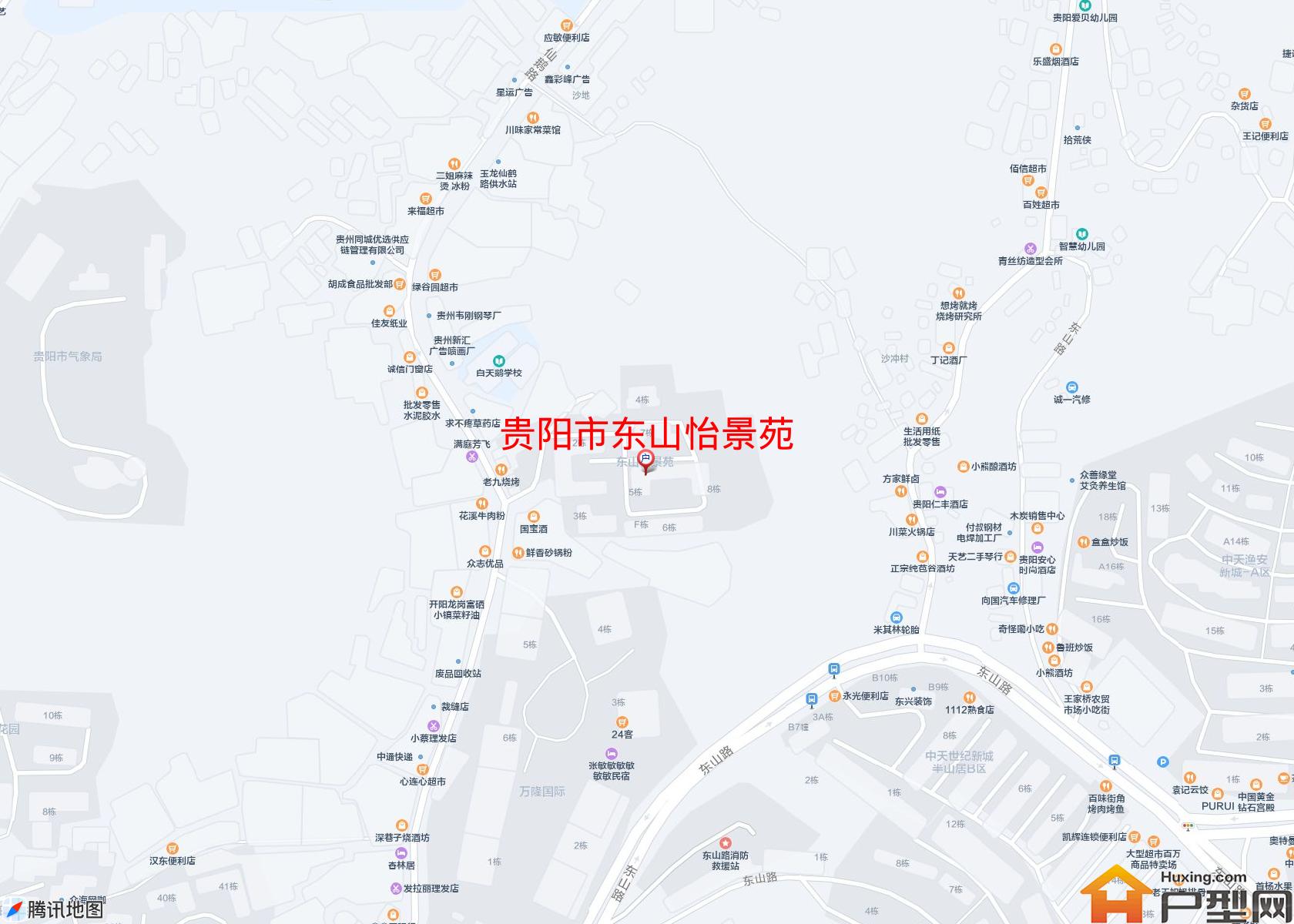 东山怡景苑小区 - 户型网