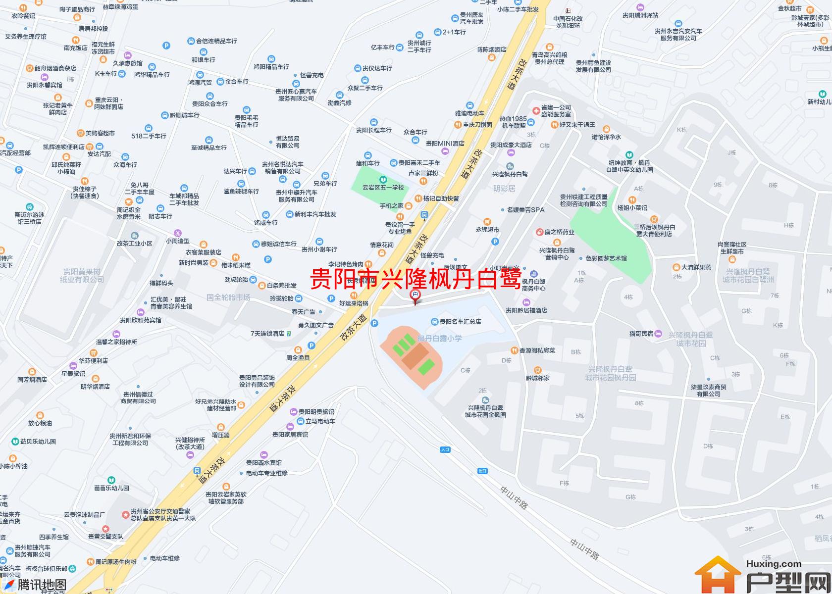 兴隆枫丹白鹭小区 - 户型网