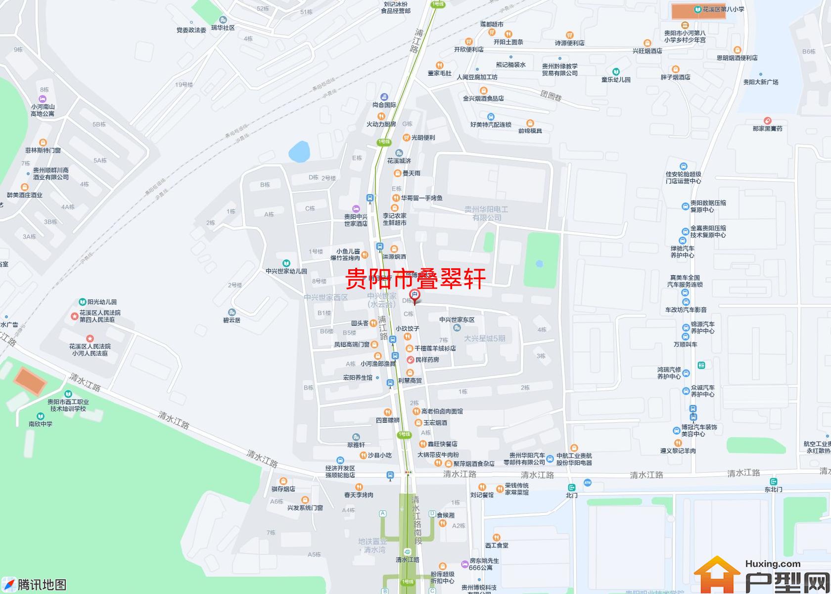 叠翠轩小区 - 户型网