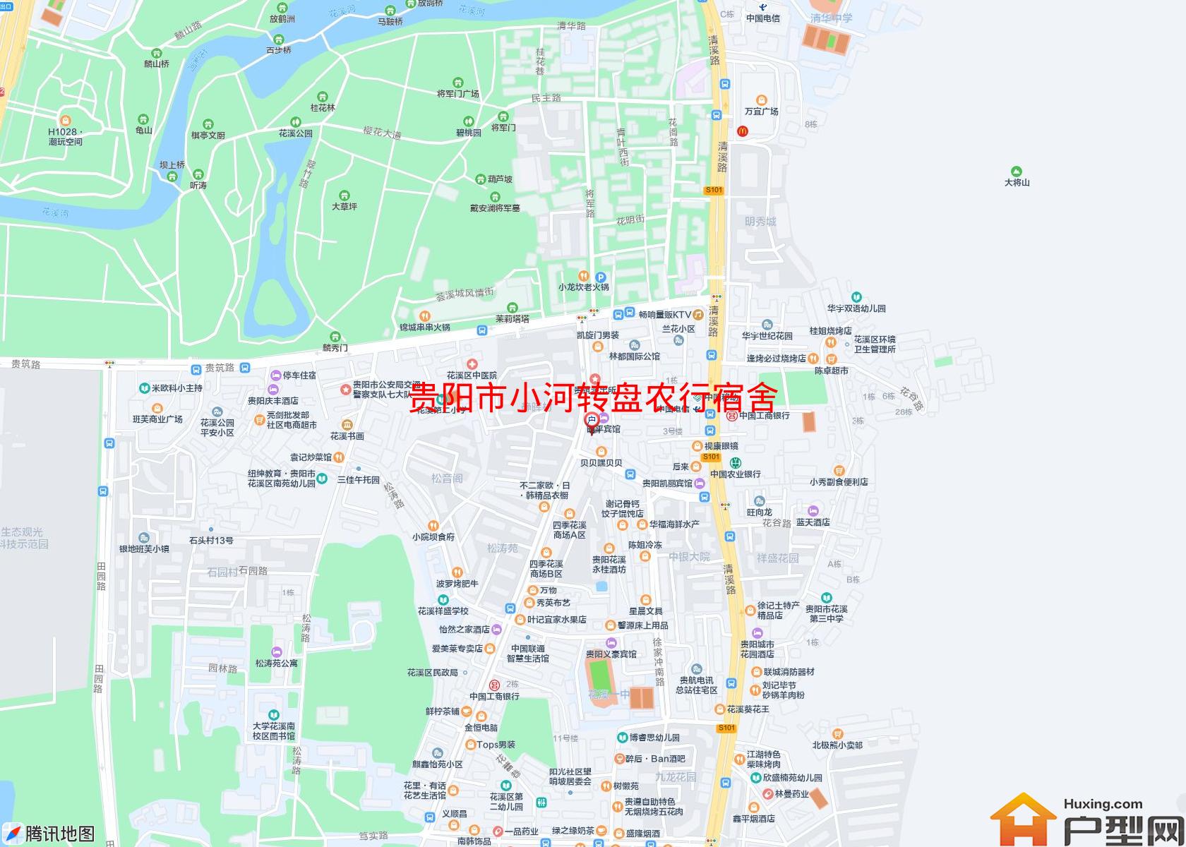 小河转盘农行宿舍小区 - 户型网
