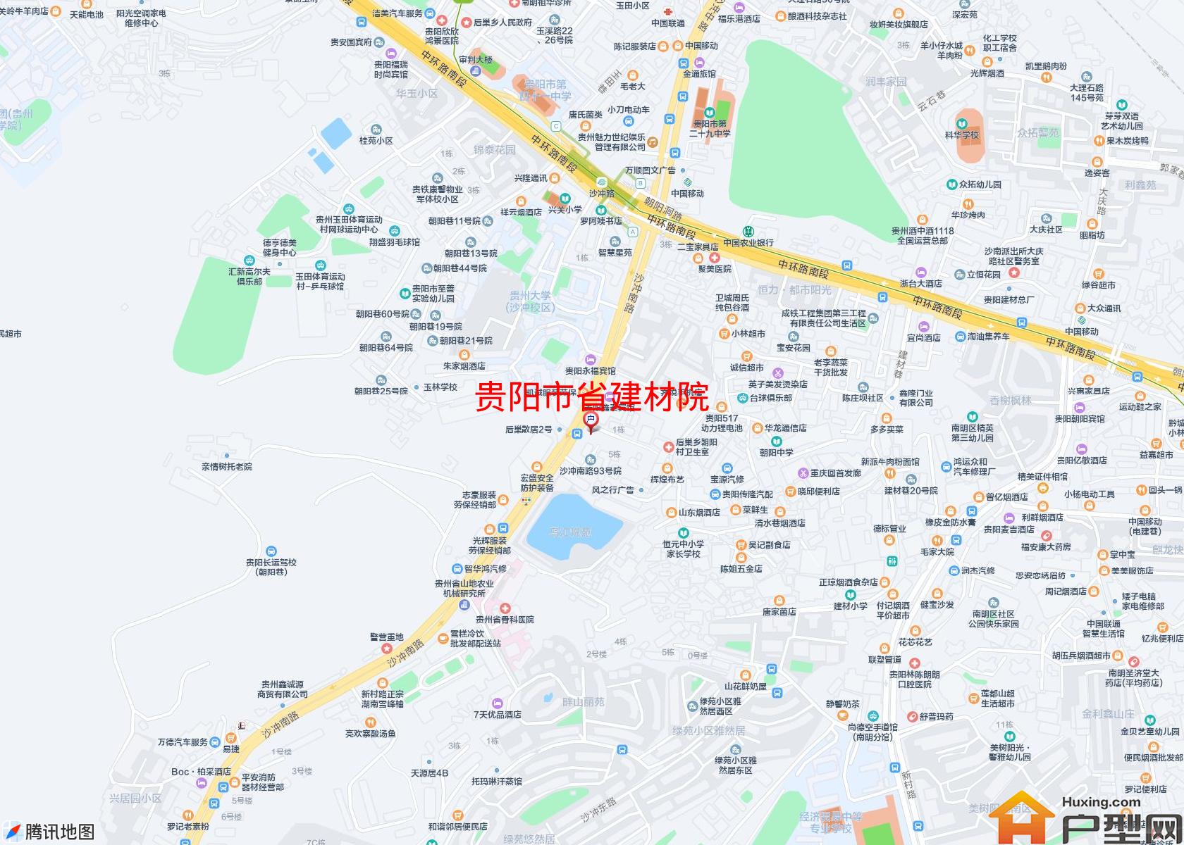 省建材院小区 - 户型网