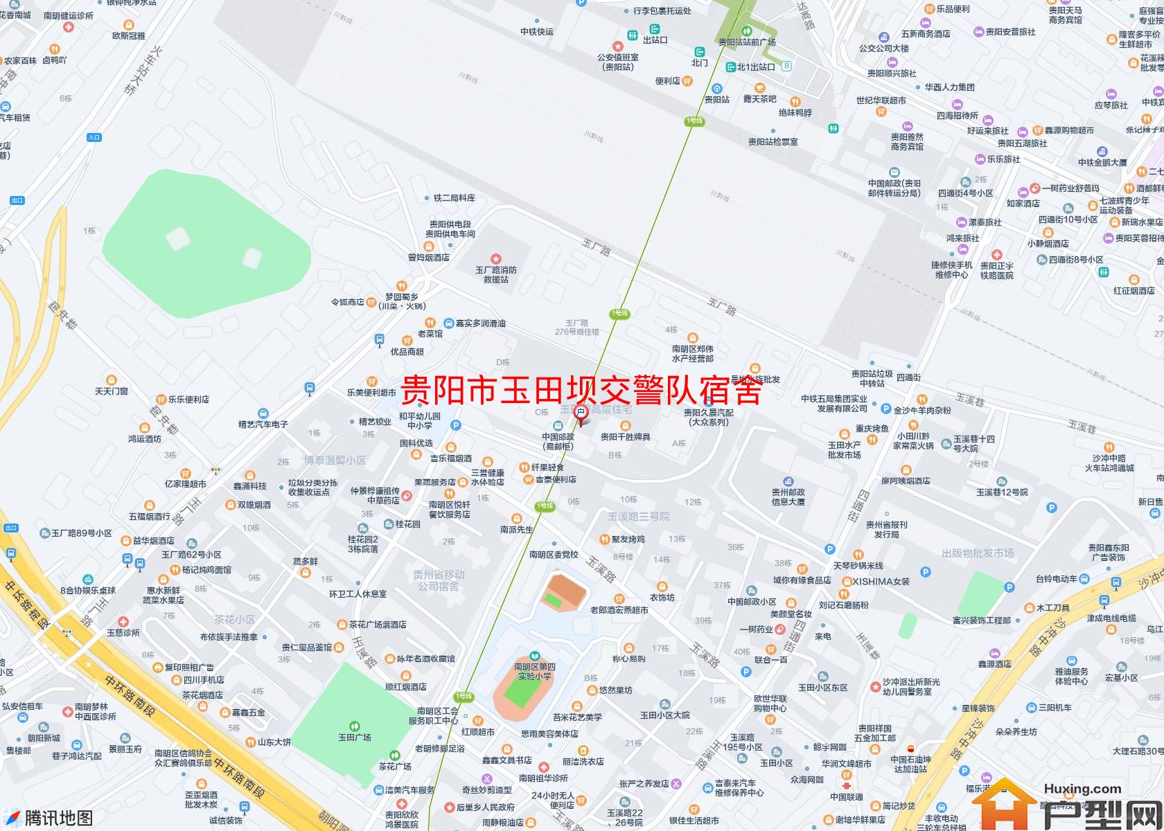 玉田坝交警队宿舍小区 - 户型网