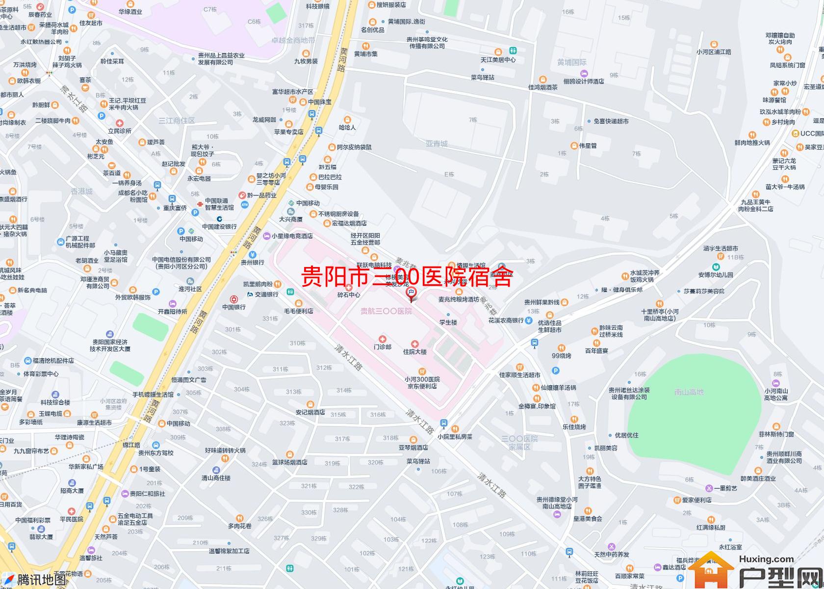 三00医院宿舍小区 - 户型网