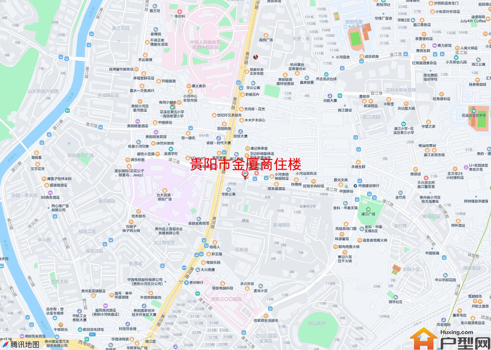 金厦商住楼小区 - 户型网
