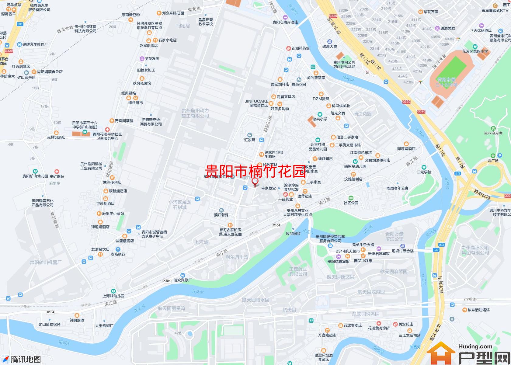 楠竹花园小区 - 户型网