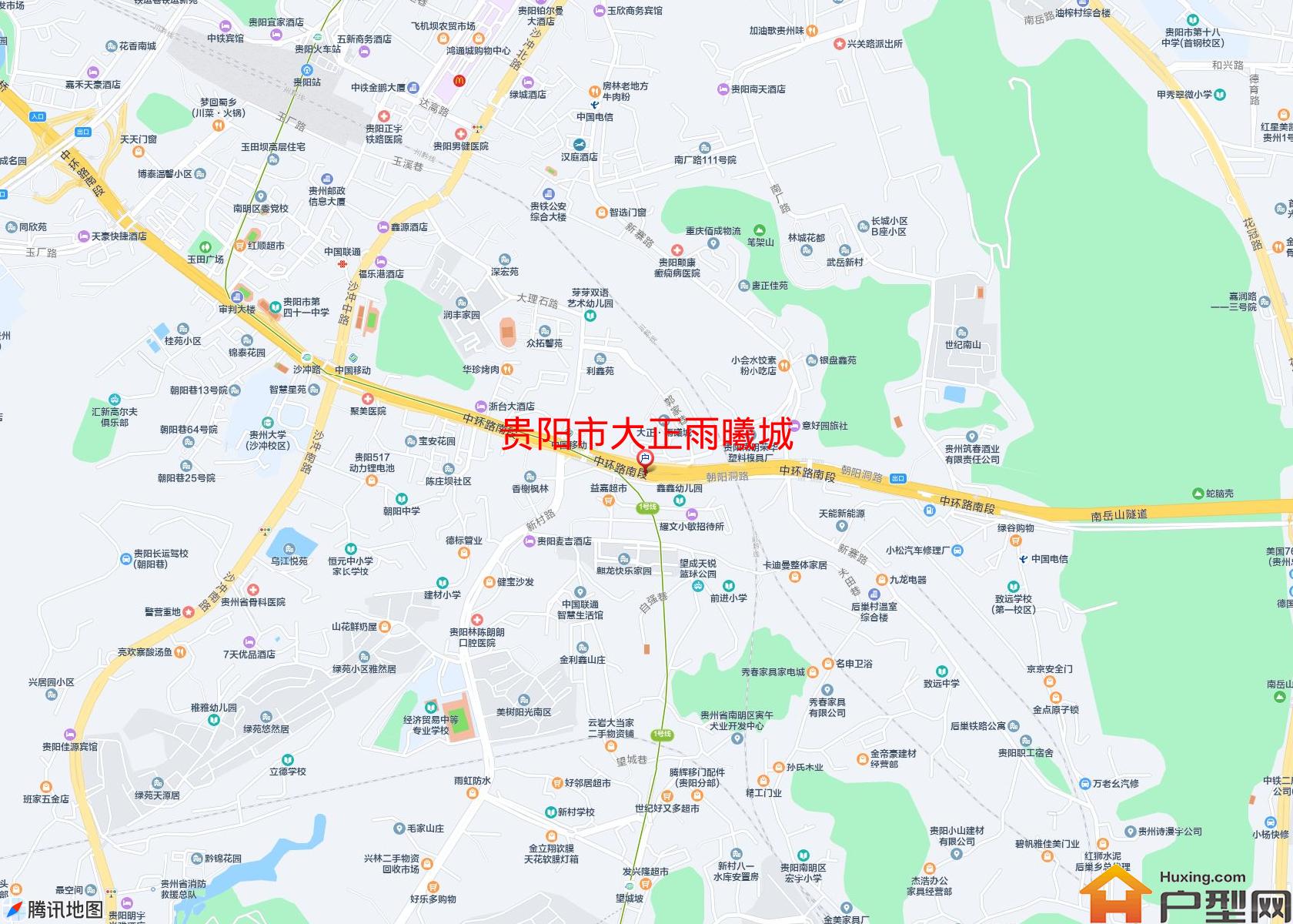 大正雨曦城小区 - 户型网
