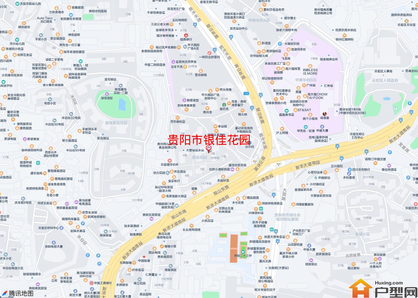 银佳花园小区 - 户型网