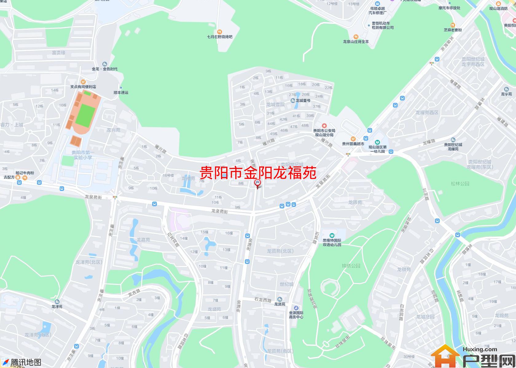 金阳龙福苑小区 - 户型网